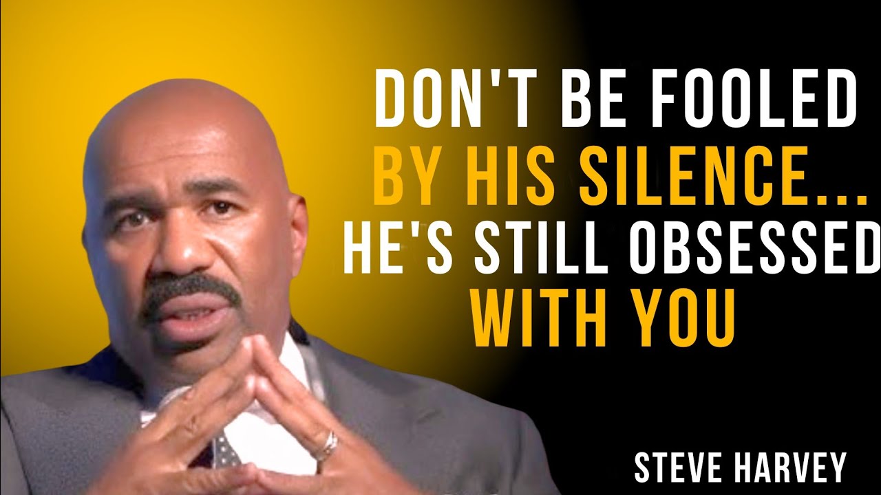 😶‍🌫 Не обманывайтесь его молчанием… Он ВСЕ ЕЩЕ одержим вами 💘🔥 | Мотивация Стива Харви 🎙👑