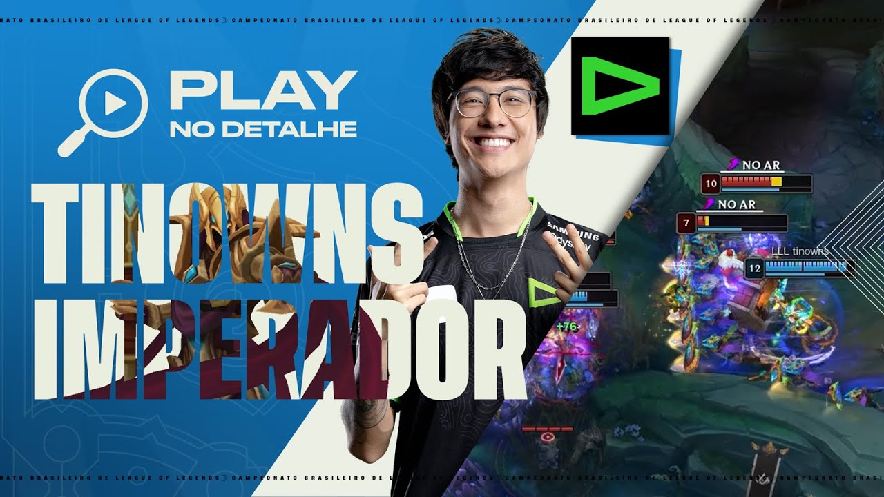 Tinowns, o IMPERADOR | Play no Detalhe #14  (CBLOL 2024 - Primeira Etapa)