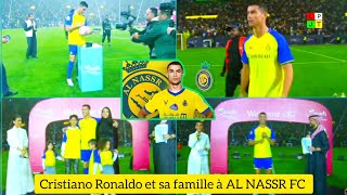 Cristiano Ronaldo et sa famille à AL NASSR FC d'Arabie Saoudite