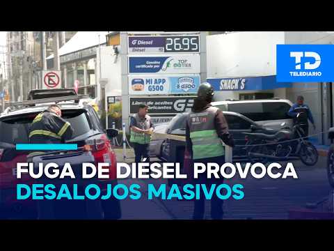 INE suspends in-person activities and evacuates staff due to diesel leak at neighboring gas station