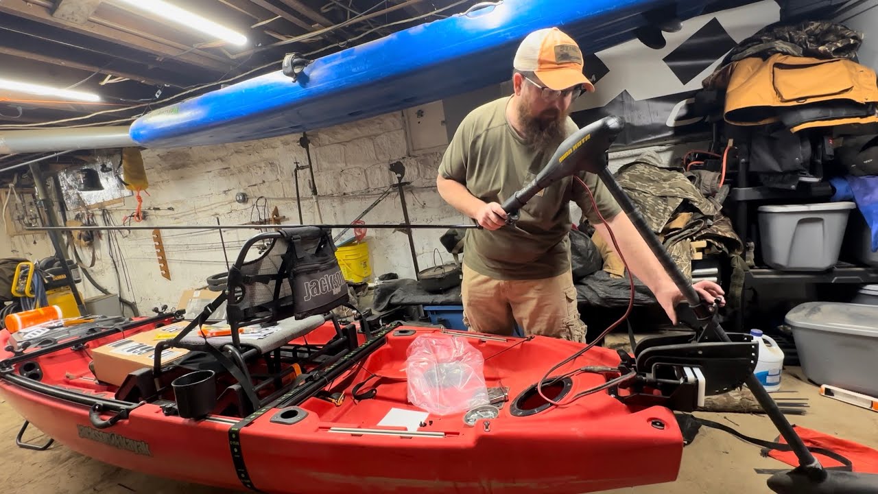 Motorizing Motorizing a kayak! - YouTube