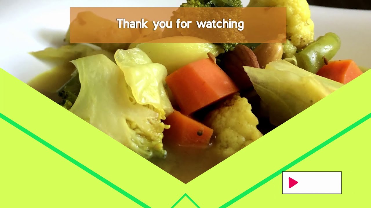 Vegetable Broth- How to make a healthy vegetarian dish - High fiber and Protein packed - YouTube