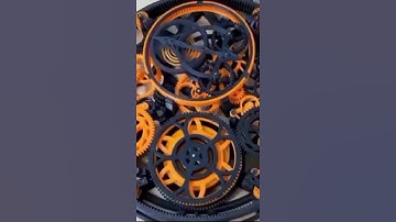 3D Mechanical Clock #shorts #viral