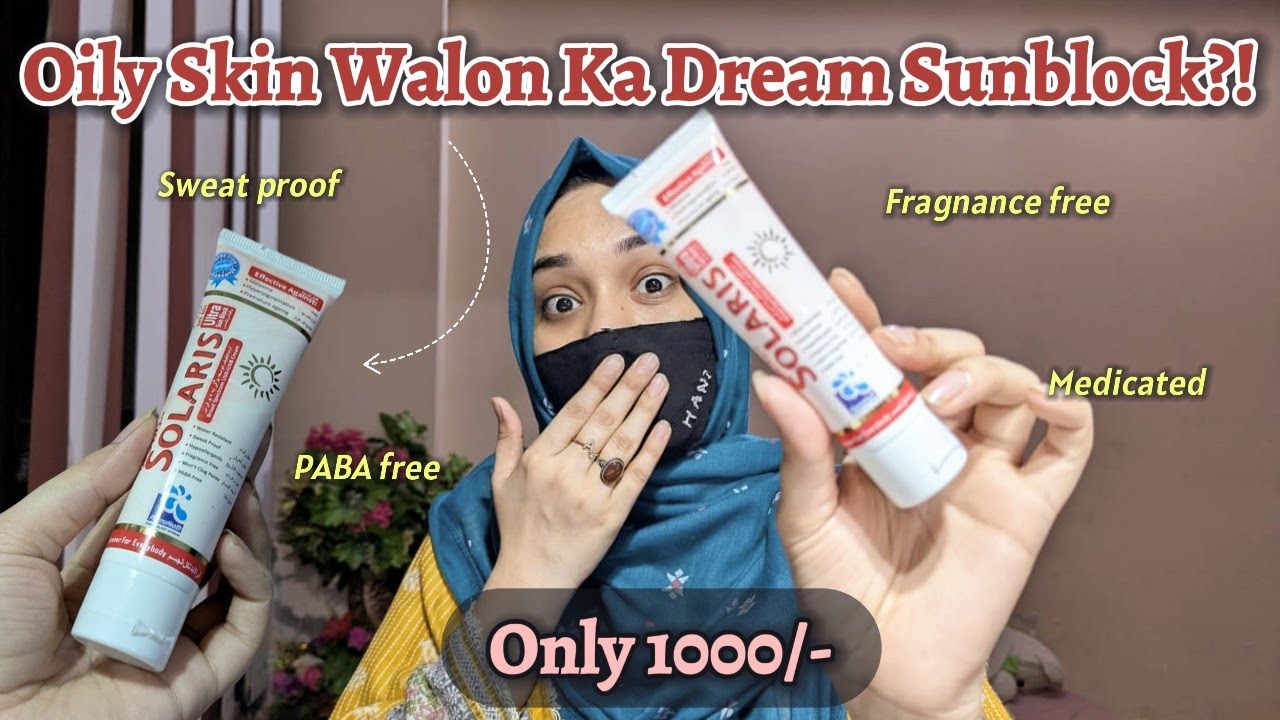 Viral Solaris sunblock recommended by dermatologist | My personal experience ✨