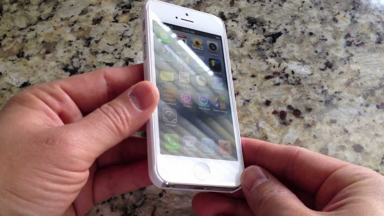 SGP SPIGEN Ultra Thin Air iPhone 5 Case Unboxing and Review