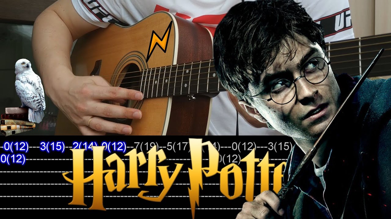 How to play HARRY POTTER Fingerstyle Guitar +TAB YouTube