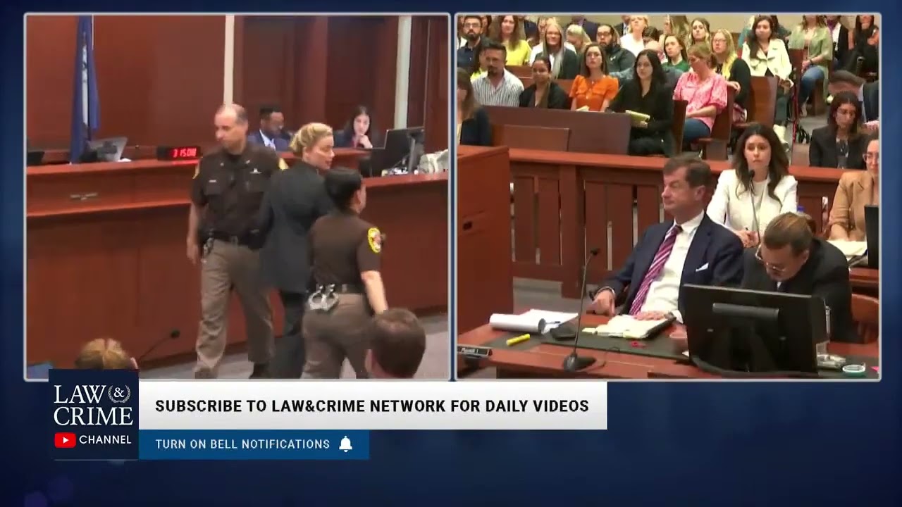 Amber heard ANGRY on her lawyers Walks out!