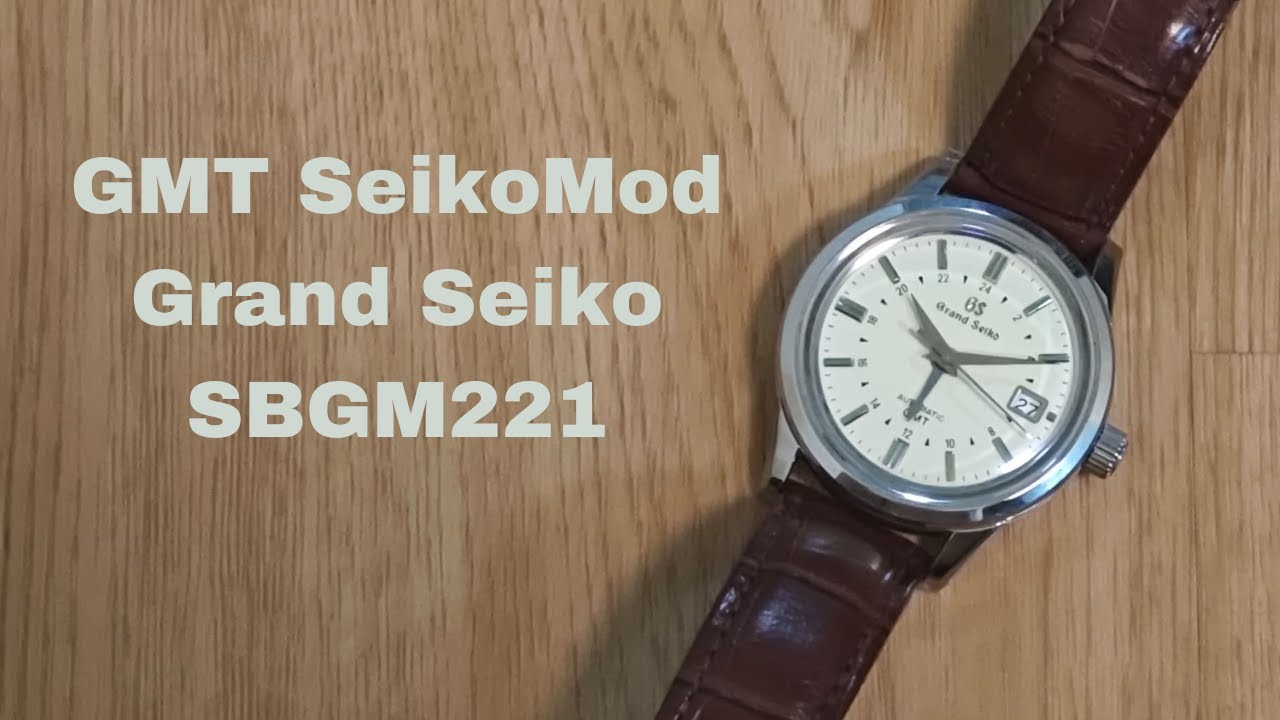 Building a Grand Seiko SBGM221 GMT SeikoMod