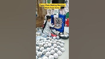 Paper Plate Making Machine | Work From Home | 9146916926