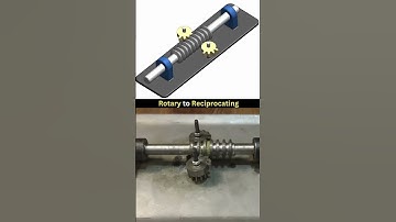 Rotary to Reciprocating Mechanism 📌 #3ddesign #mechanical #mechanism #engineering #cad #mech #3dcad