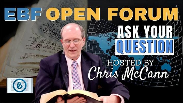 (Episode 0123) EBF’s SUNDAY New Open Forum - May 21, 2023