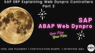 SAP ERP Explaining Web Dynpro Controllers Part 2