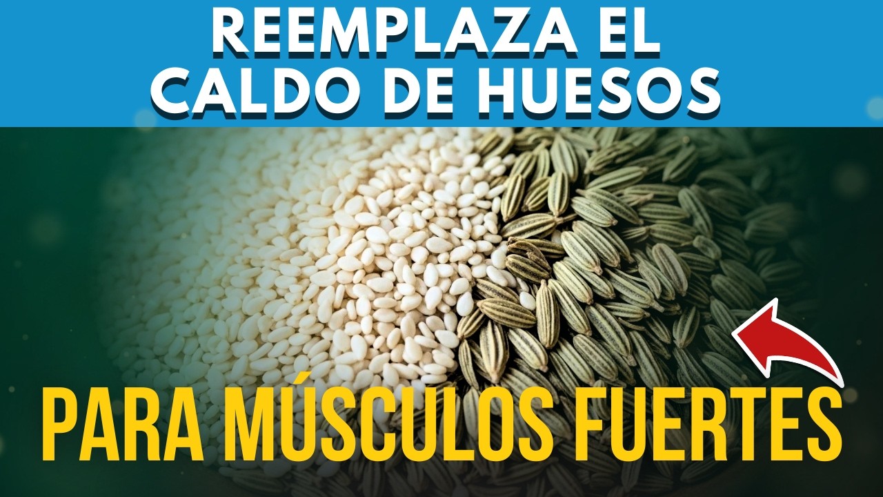 ADULTOS MAYORES La SEMILLA con 50 VECES MÁS COLÁGENO que el Caldo de Huesos Adiós Piernas Débil