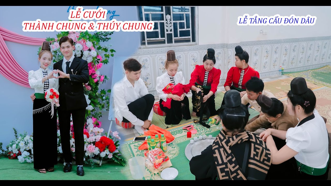 TOÀN CẢNH LỄ VU QUY [[ THÚY TRUNG & THÀNH CHUNG ]] TẠI BẢN LÓT MĂN - XÃ MƯỜNG KHIÊNG