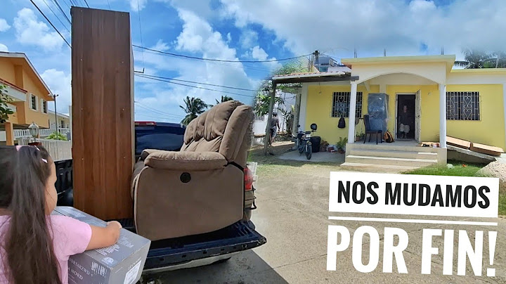 We're finally moving! 🚚 Our first night in our new house in Belize