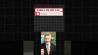 Trial brief is especially valuable when the case turns on a discrete legal issue.