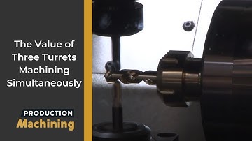 The Value of Three Turrets Machining Simultaneously | PMTS 2023