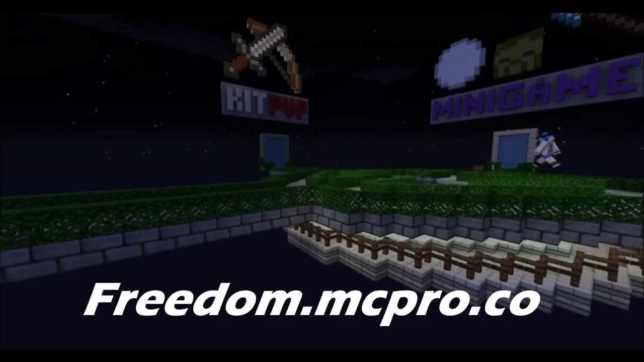 Freedom 1.7.2 Minecraft Server - CreativePlots - Factions - Minigames ...