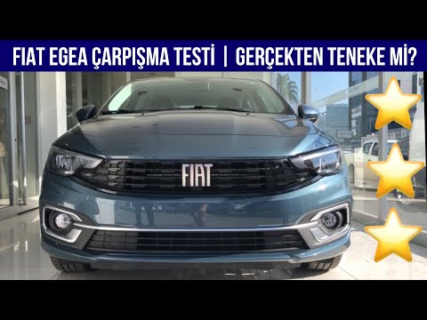 Fiat Egea Çarpışma Testi | Gerçekten Teneke mi?