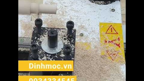 Máy tiện gỗ tự động CNC cỡ nhỏ