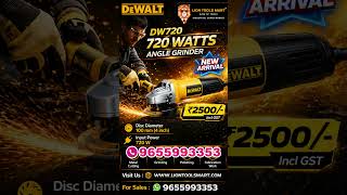 ⚡ DeWALT DW720 720W Angle Grinder – Power Meets Precision! 🔥 Lion Tools 9655993353