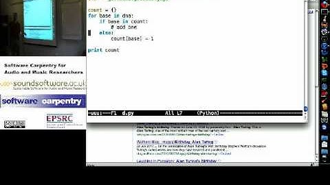 Dictionaries in Python - common operations (Software Carpentry)