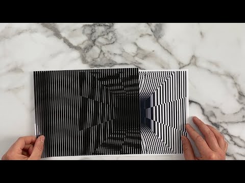 Moire Pattern optical illusions