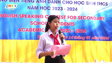 Hội thị hùng biện tiếng anh cấp tiểu học, THCS cấp thị xã