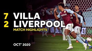 HIGHLIGHTS Aston Villa 7 2 Liverpool