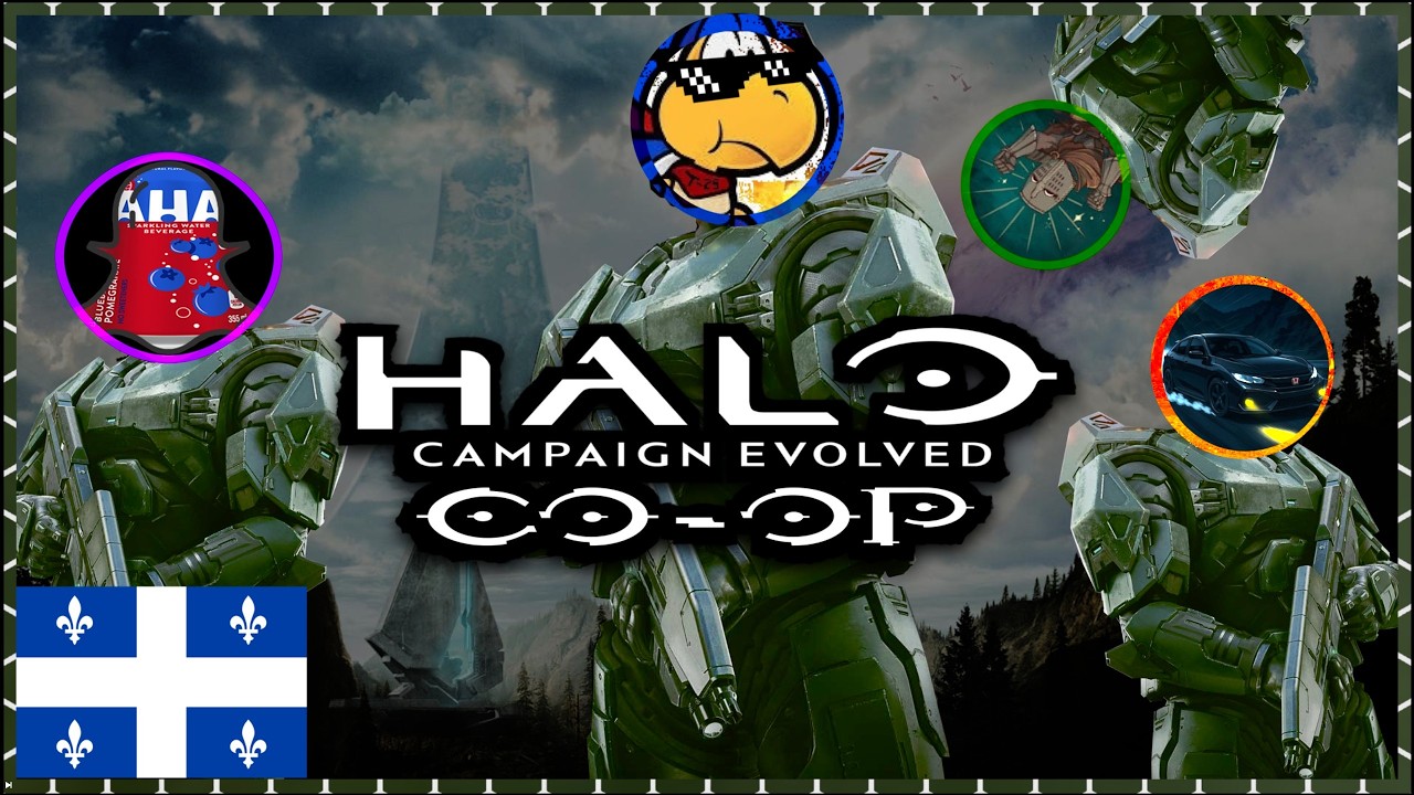 4 Dudes VERTS pis 1 FIN | HALO CAMPAIGN EVOLVED CO-OP QC / FR [LIVE 03] Ft.  @RadMattGaming ​