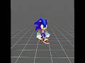 DS Sonic Demo (Unreal Engine 5) #nintendo #sonic #gaming #3dart #animation #blender #unrealengine