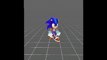 DS Sonic Demo (Unreal Engine 5) #nintendo #sonic #gaming #3dart #animation #blender #unrealengine