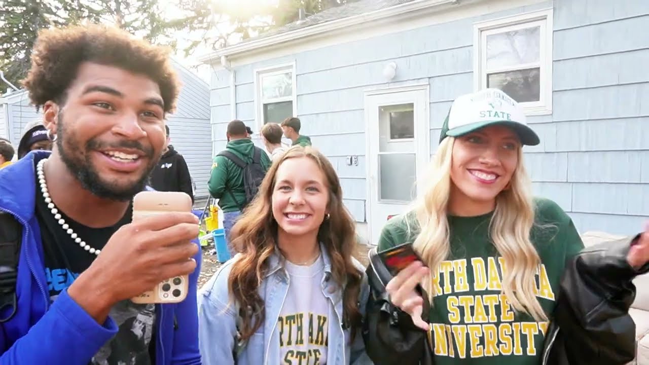 Public Interviews Gone Wild at the NDSU vs SDSU Tailgate!