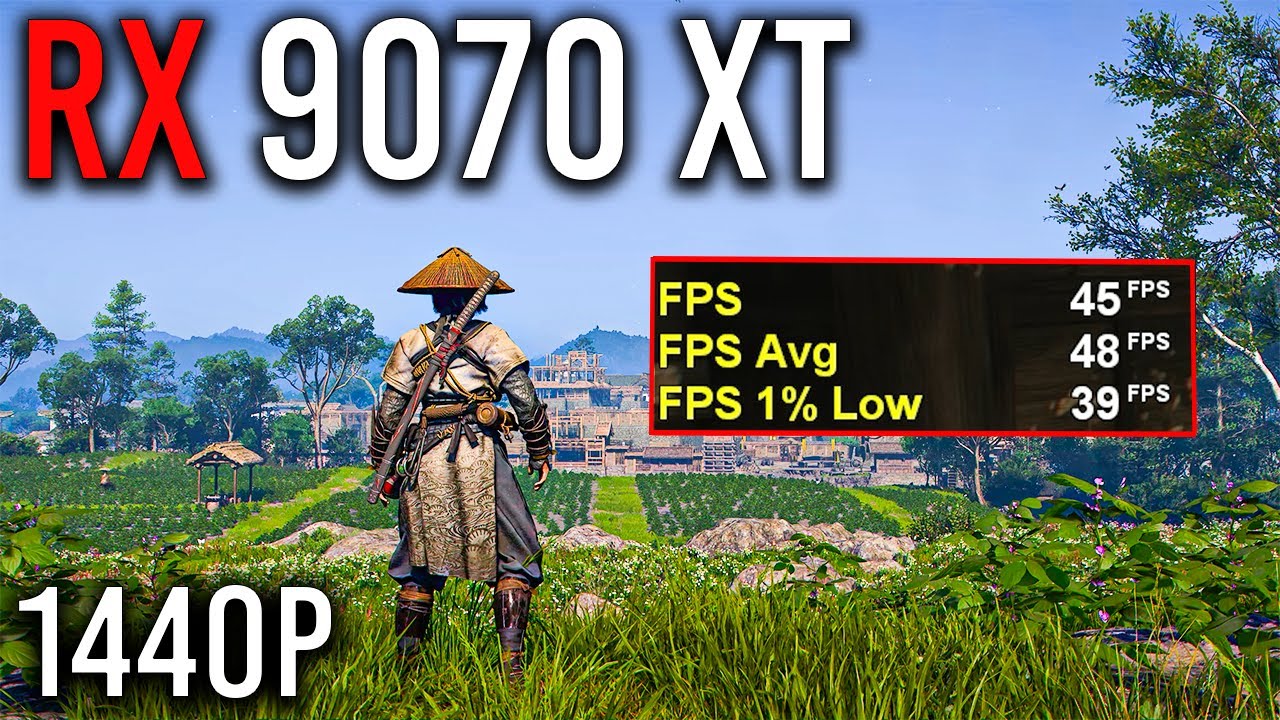 Assassin’s Creed Shadows is BRUTAL on the RX 9070 XT at 1440p!