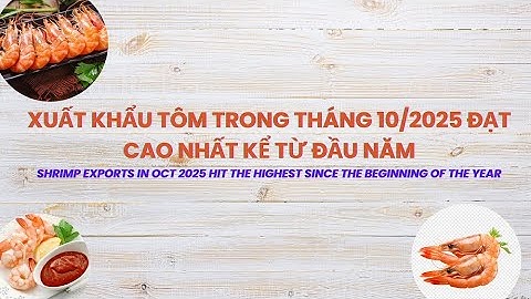 VASEP Highlight - T11/2025: Tôm