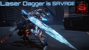 Bringing the shiv into S rank! Laser Dagger (Armored Core 6 PvP)