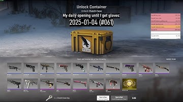 My daily CS2 case unboxing until I get gloves #061