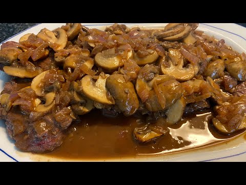 Vídeo: Como Cozinhar Carne Com Molho De Cogumelos