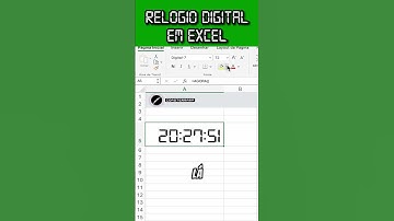 Criar Relógio Digital em EXCEL- #shorts  #coasterramp  #excel  #relogiodigital #vba
