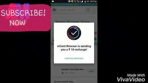 Earn daily rs100 by using mcent browser with 100%proof working    YouTube