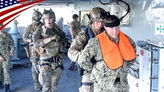 実物marine 米軍U.S.M.C. 米海兵隊　ユニホーム US Force Recon & UK Commando Joint VBSS Training - YouTube