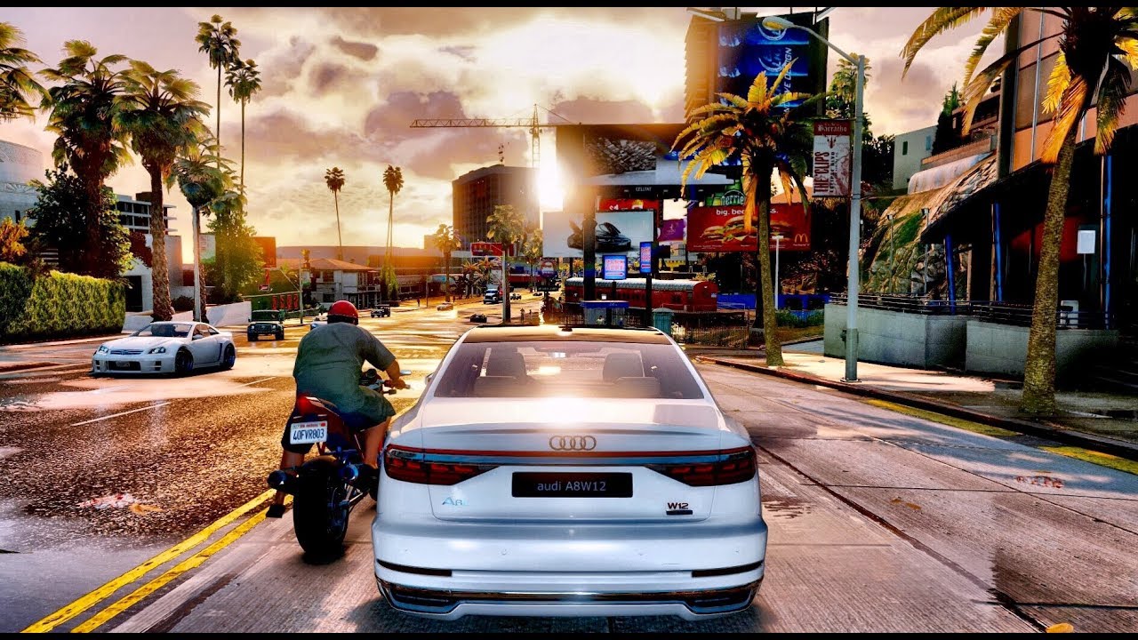 GTA 6 🔥 ULTRA Graphics 60FPS | M.V.G.A. & REDUX 2018 👍 PC GTA V MOD ...