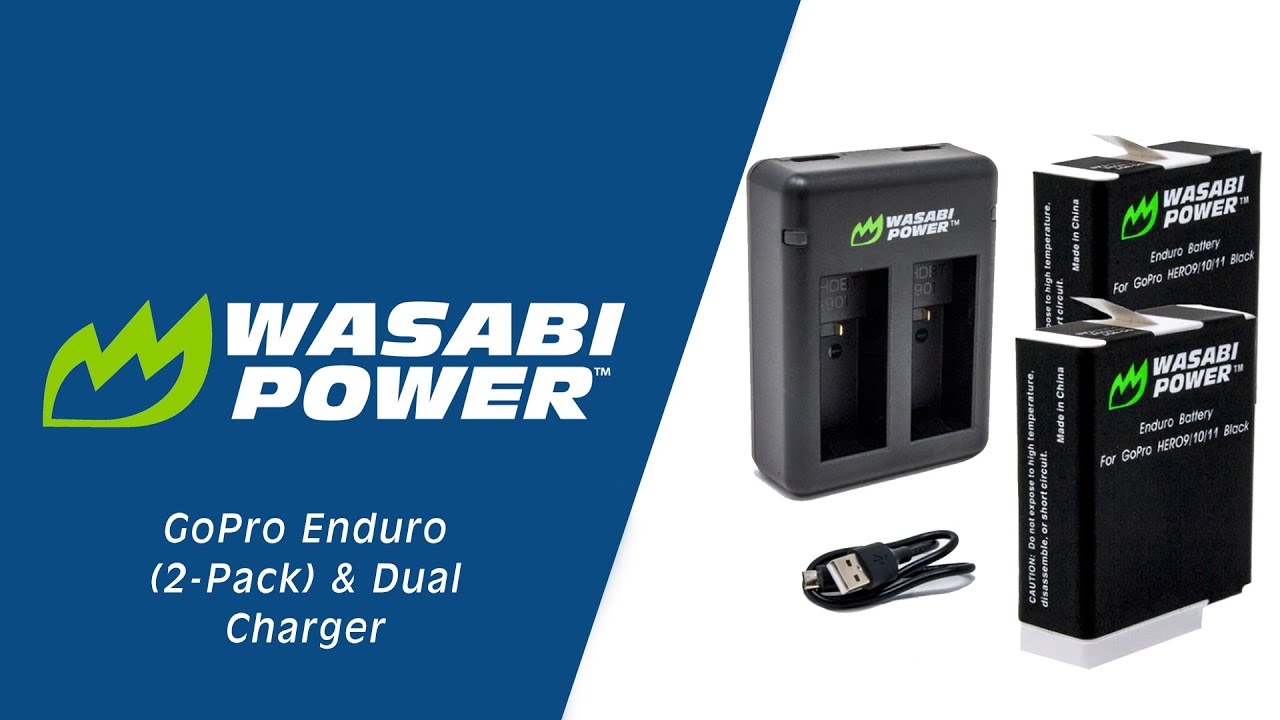 GoPro Enduro | Battery and Dual Charger Unboxing | Wasabi Power
