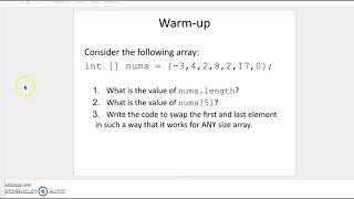 swap, selectionSort, and reverse