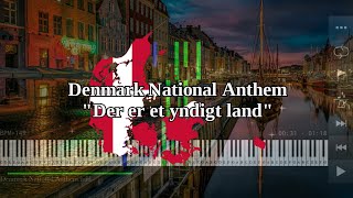 Denmark National Anthem Der Er Et Yndigt Land - Piano