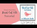 Bird Cut File Tutorial in Silhouette Studio