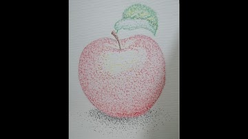 how to draw using dots (stippling) for beginners