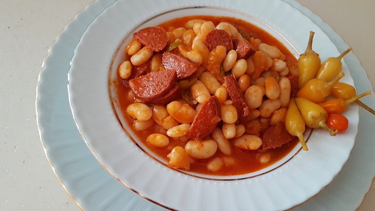 Sucuklu Kuru Fasulyeyi Birde Benim  Tarifimle Yapın