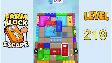 Farm block escape level 219 Solution