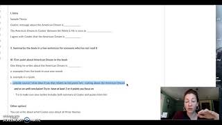 Essay 2 Ta-Nehisi Coates Outline Instructions